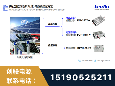 白银-光伏跟踪转向系统-电源解决方案